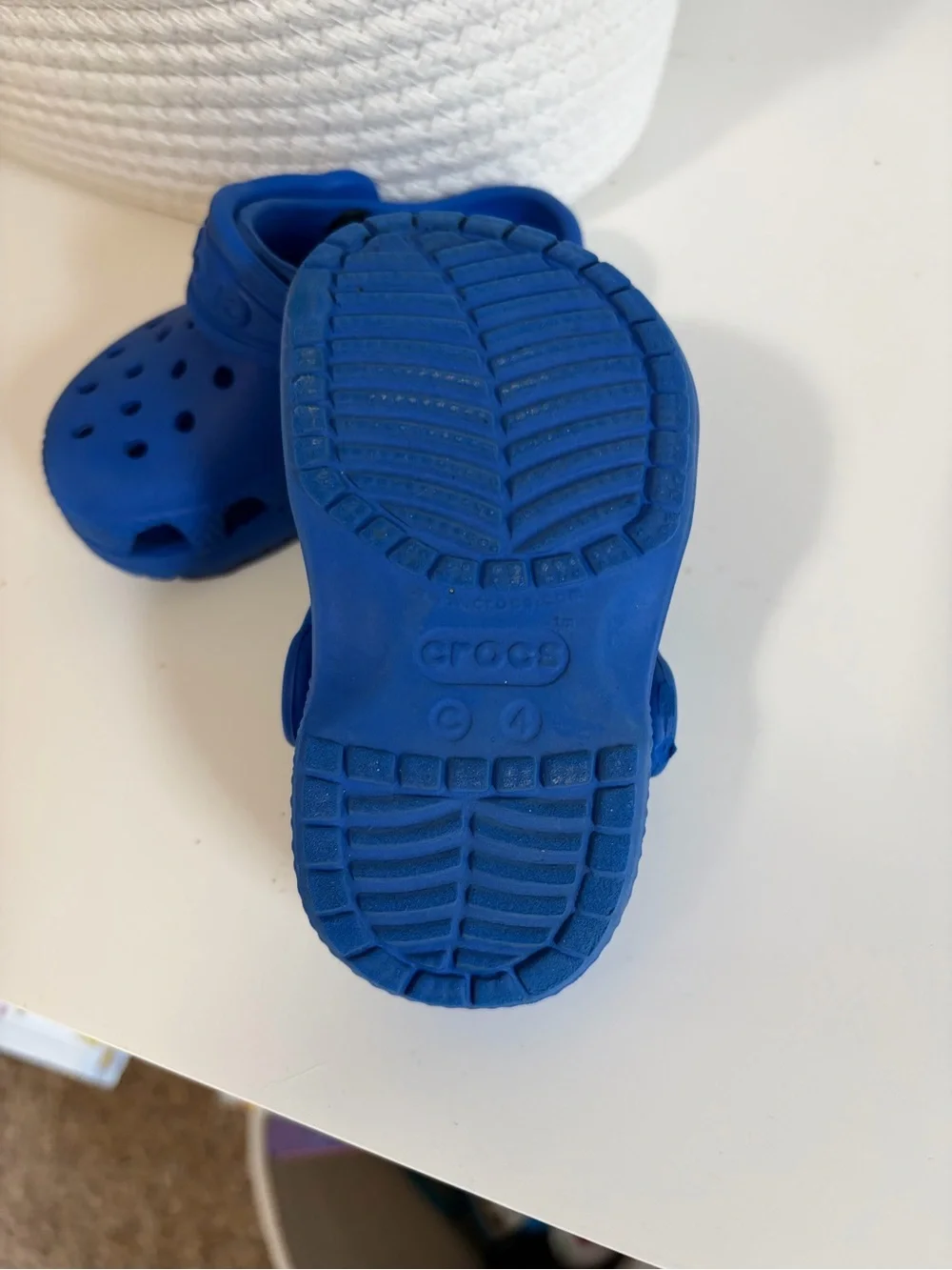 CROCS size barely